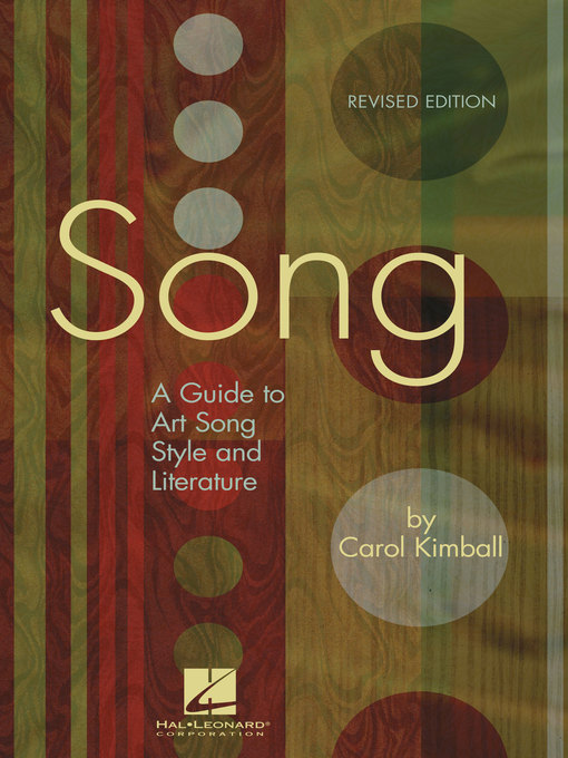 Title details for Song by Carol Kimball - Available